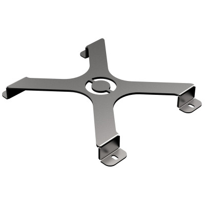 Poynting BRKT-76 Stainless Steel large Router Mounting Bracket for the SWIRL antennas, compatible with Peplink routers